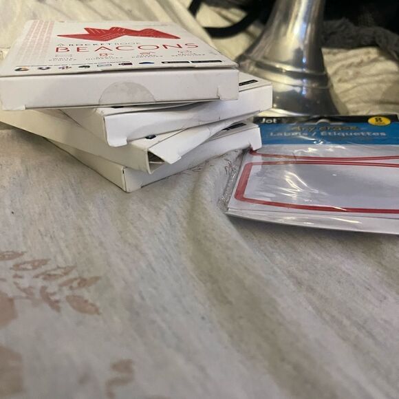 4 packs beacons by rocketbook + dry erase labels - smart whiteboard chalkboard - Picture 3 of 4